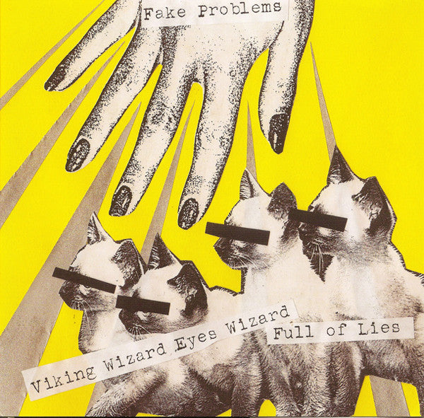 Fake Problems : Viking Wizard Eyes, Wizard Full Of Lies (7", EP, RP, Blu)